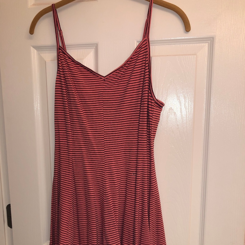 Pink and Black dress